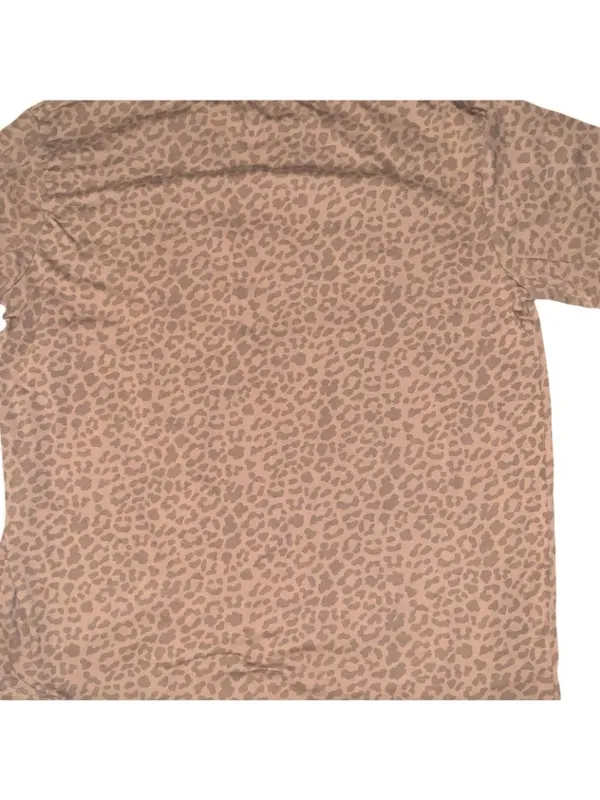 Bella Canvas USA Sequin Leopard Print Crew Neck T Shirt Women's XXL Patriotic - Image 2