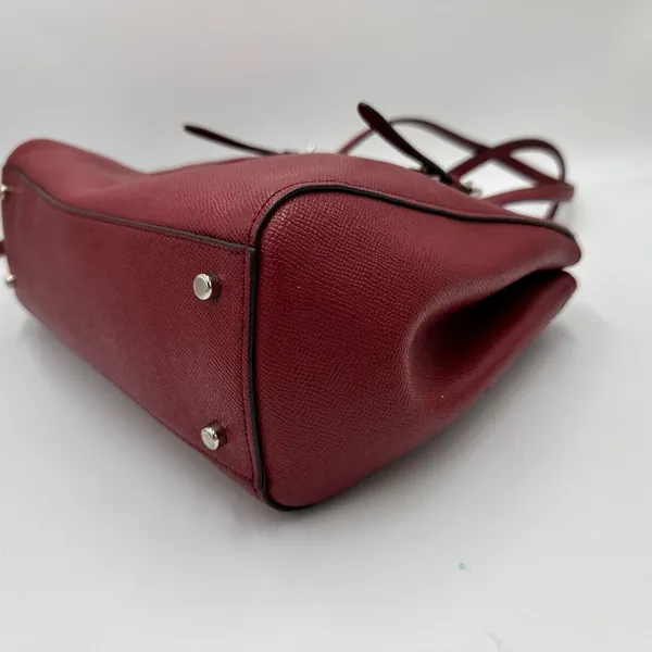 Coach Turnlock Carryall 29 Red Wine - Image 11