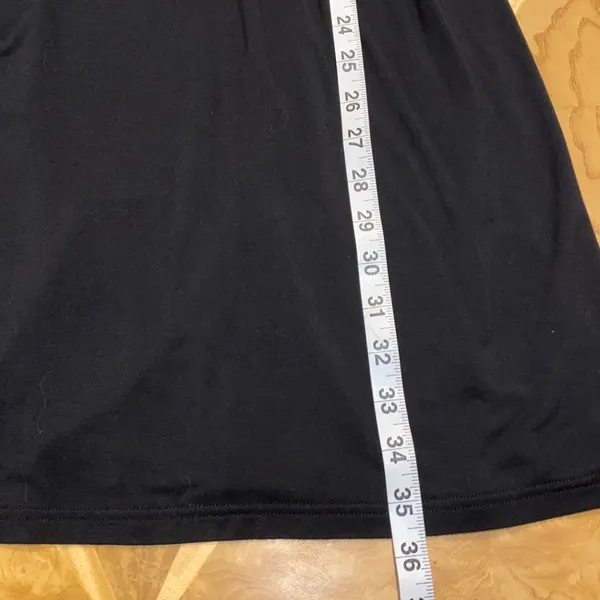 American Eagle Outfitters Casual Comfy Black Cut Out Dress Size Large - Image 5