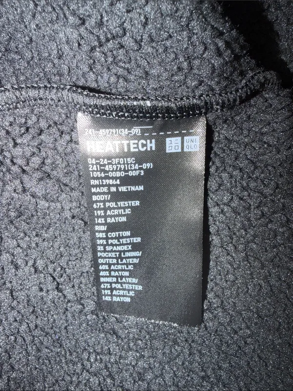 Uniqlo Women’s HEATTECH Pile-Lined Sweat Full-Zip Hoodie - Image 5