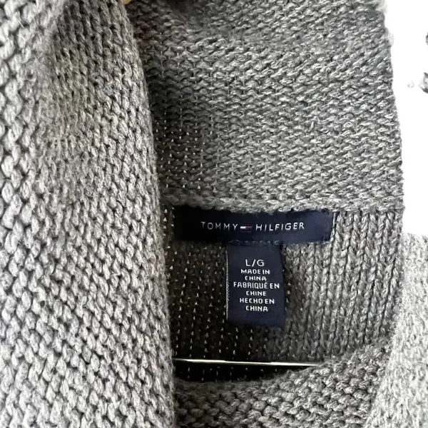 Tommy Hilfiger 3/4 Sleeved Cowl Neck Sweater Dress - Image 3