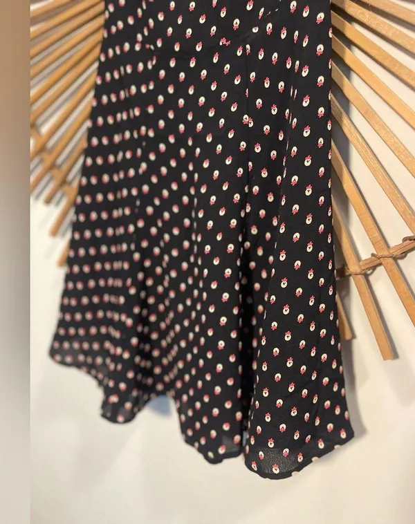 Reformation Women’s Canopy Off-Shoulder Dress in Jingle Polka Dot Retro 💕 - Image 5