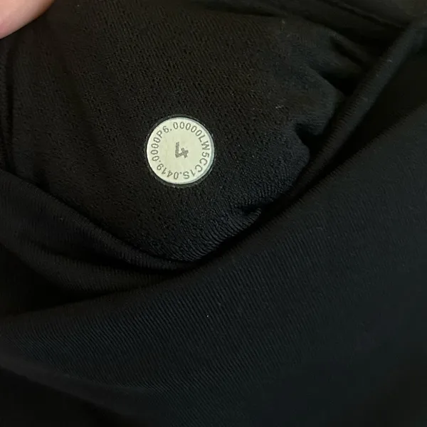 Lululemon Wunder Under High-Rise Tight 28" *Mesh Black Leggings Size 4 - Image 6
