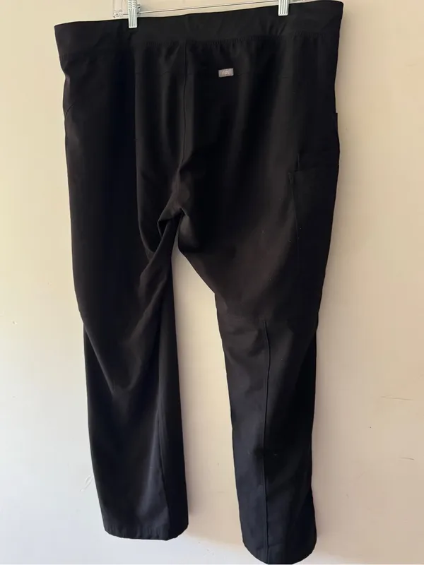 Figs Black Kade Straight Leg Scrub Pant Size XXL - Image 6