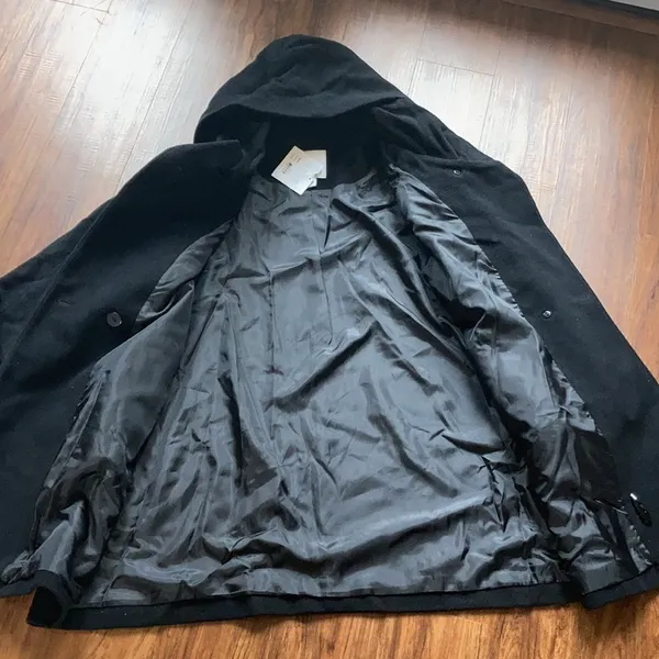 Croft & Barrow NWT wool blend coat size large - Image 3