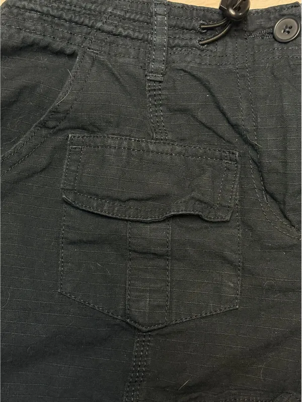 Women’s Navy Blue Cargo Shorts Size small Casual Outdoor Gorpcore Utility - Image 2
