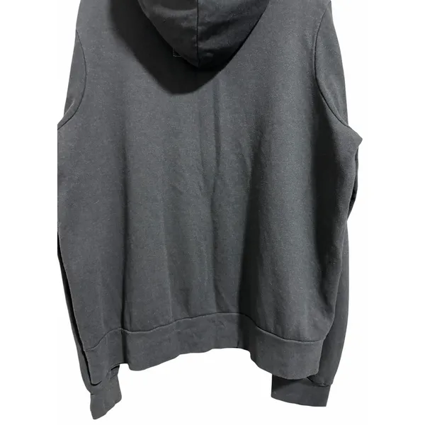Aviator Nation 5‎ Stripe Zip Up Hoodie Charcoal/Blue Size 2XL - Image 6