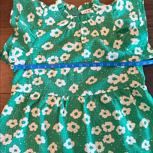 THML Floral Flutter Sleeve Dress Sz M - Image 5