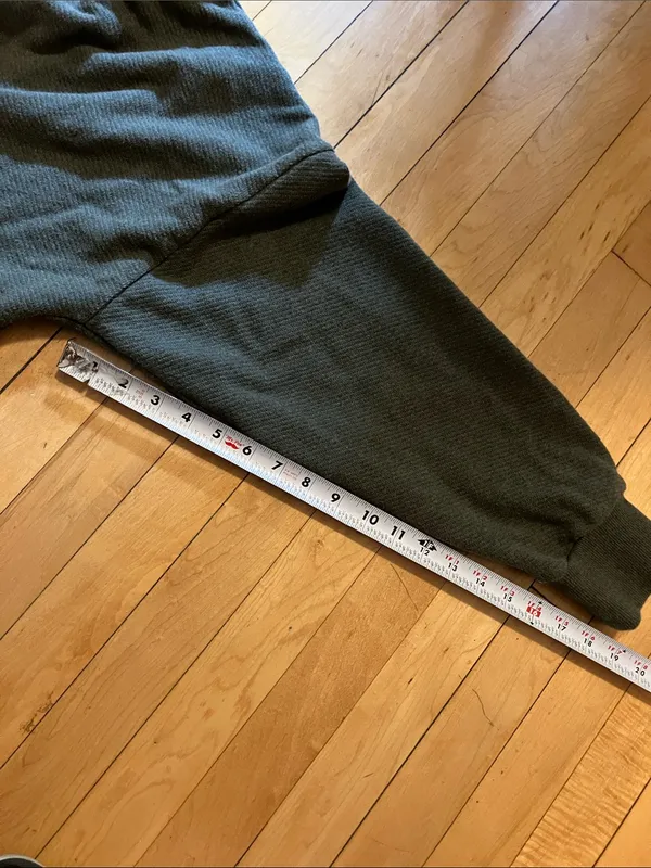 Sweaty Betty Nestle Up Green Quarter Zip Knit Sweatshirt Size XXL - Image 11