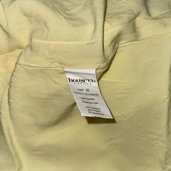 NWOT HOUSE OF CB 'Carmen' Buttercup Bustier Corset Yellow Sundress Sz XS - Image 10