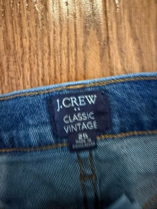 J.Crew vintage classic straight jean size 25 - Image 4