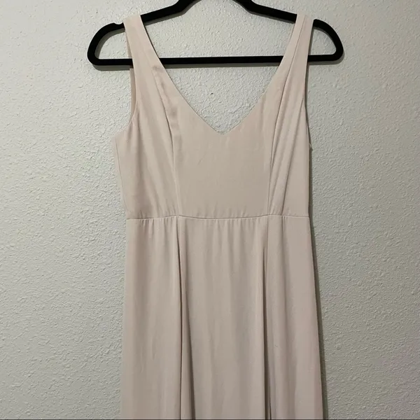 Show Me Your Mumu Bone Sleeveless Maxi Bridesmaid Dress Womens S Formal Dressy - Image 4
