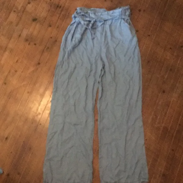 Thread & Supply wide leg paper bag denim Y2K pants - Image 2