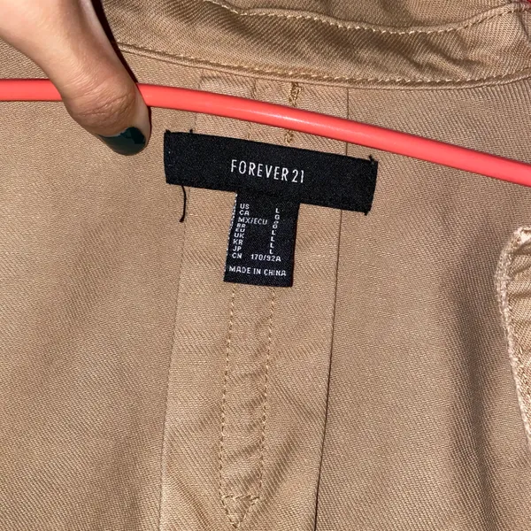 Forever 21 Pleated Cargo Jacket - Image 5