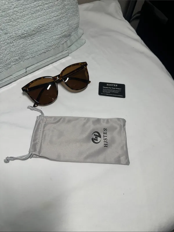 Brown Tortoiseshell Ladies Sunglasses with Brown Lenses NWT - Image 2