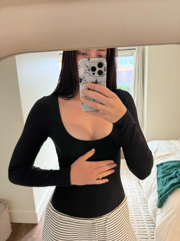 Black Aritzia Bodysuit - Image 2