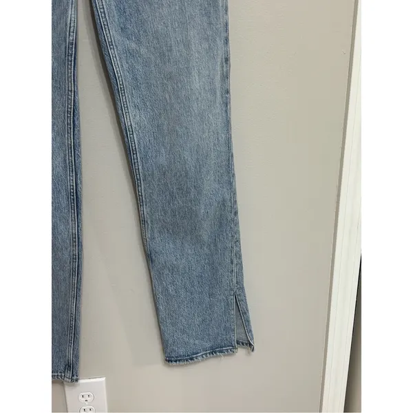 Abercrombie 90s Straight Ultra High Rise Jeans - Size 4/27 XLong Curve Love - Image 6