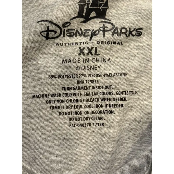 Disney Parks Animal Kingdom 1998 Chip Dale Raglan Graphic Tee White Green‎ 3X - Image 12
