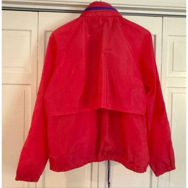 Woolrich Vintage hot pink windbreaker jacket size m - Image 6