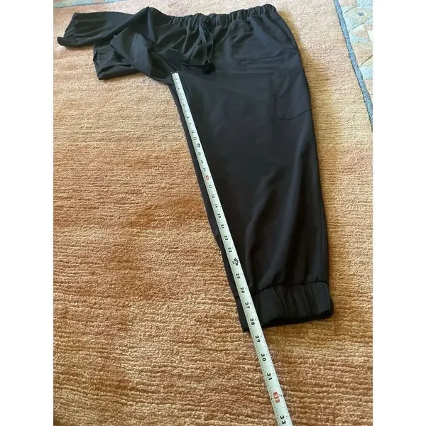 Hanes Women’s Black Comfort Fit StretchCargo Joggers Size 2XL - Image 4