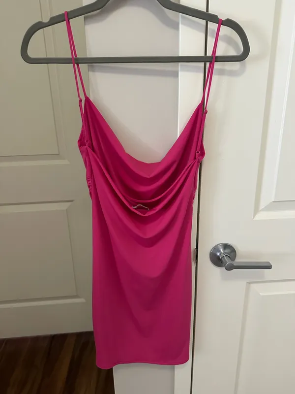 Bershka pink mini dress  - Image 2