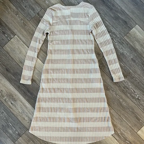 By Together Striped Long Sleeve Maxi Dress - Image 6