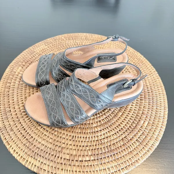 Clarks Women's Black‎ Sandals - Image 2