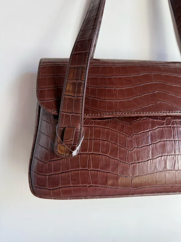 Jones New York Bag Brown Shoulder - Image 3