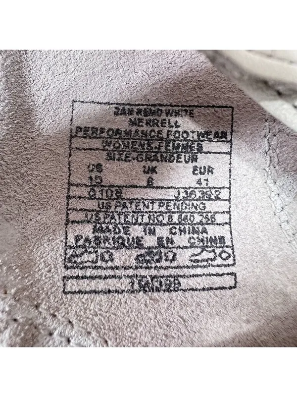 Merrell Sandals Womens 10 San Remo Strappy White Leather Casual Open Toe Hiking - Image 7