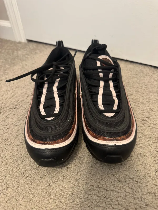 Nike W Air Max 97 Woodgrain Black Barely Rose Women's Size 8 - Image 2
