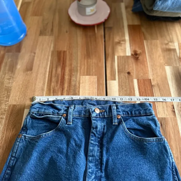 Vintage Wrangler Straight Leg Jeans High Waisted - Image 7