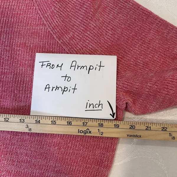 Free People Size-XS/T Women's Too Good Pink Pullover Knit‎ Sweater - Image 4