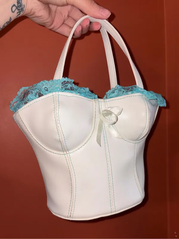 Y2K vintage corset purse - Image 7