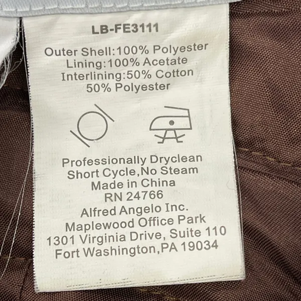 Alfred Angelo Womens Babydoll Dress Size 8 Brown Satin‎ Sequin Formal Bridesmaid - Image 11