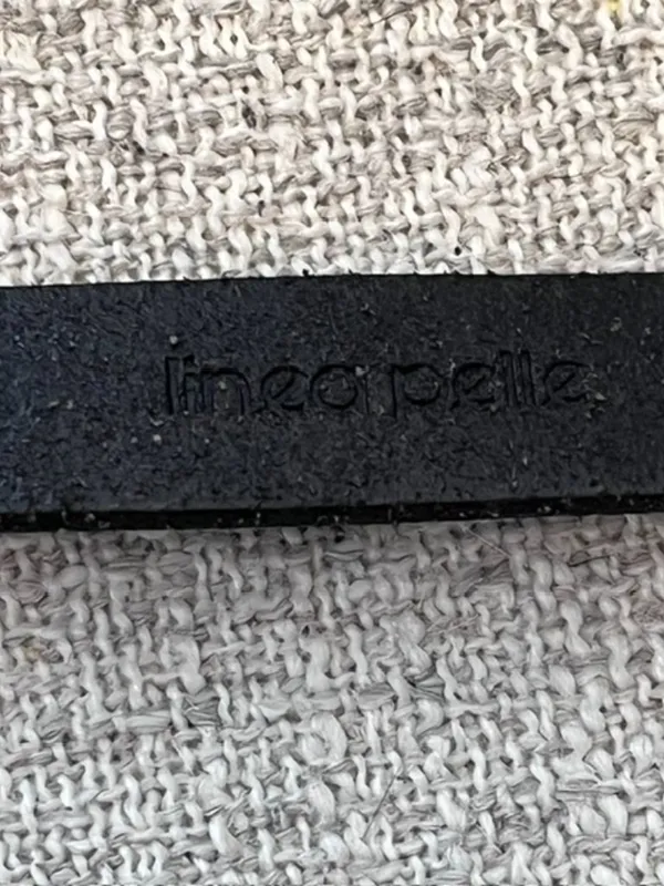Linea Pelle Brown Leather Belt - Image 3