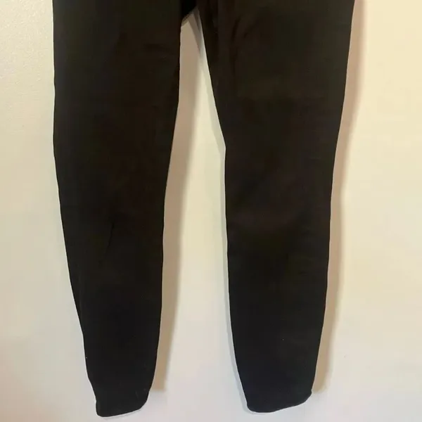 Good American Midrise Black Non Ripped Skinny Jeans Size 2/26 #785 - Image 6