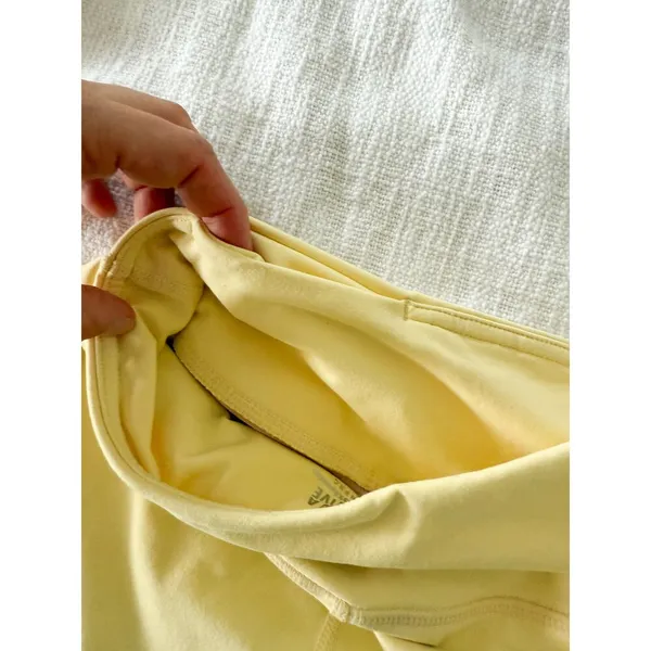 LAHANA Active | Archer Biker Short in Butter Yellow | Sz S - Image 6
