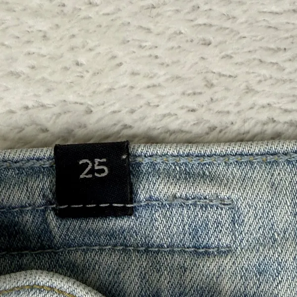 Citizens of Humanity Avedon Ultra Skinny Jeans Light Wash Blue Size 25 Low Rise - Image 4