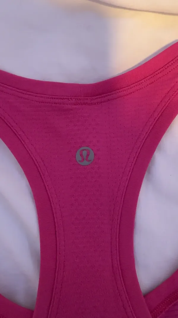 Sonic Pink Lululemon Racerback Tank - Image 6