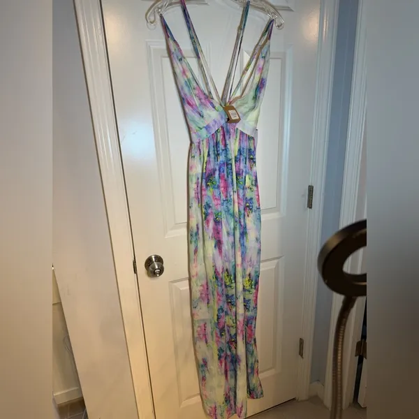 NWT American Threads Pastel Maxi Dress, Small‎ - Image 16