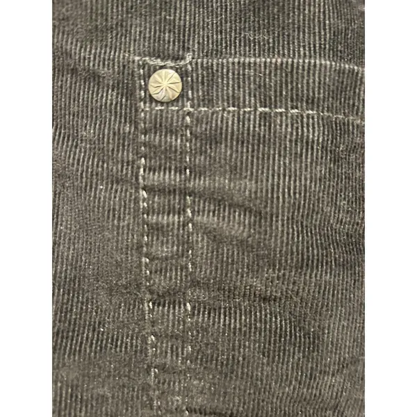 Athleta Kaleidoscope Black Corduroy Mini‎ Skirt Womens 16 Stretch Cotton Blend - Image 5