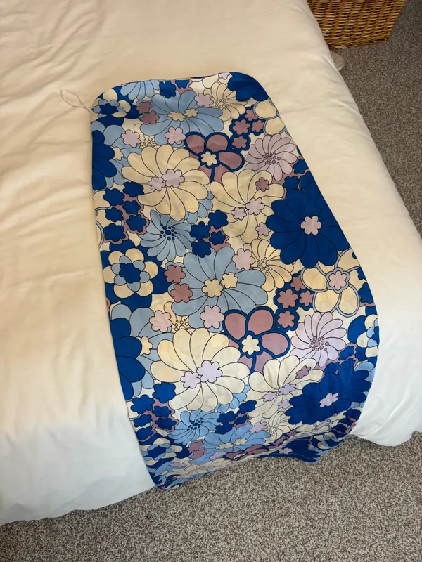 ZARA Strapless Floral Dress Midi - Image 2