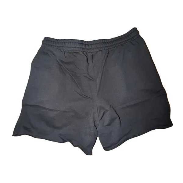 Ethika Women's Raw Edge Shogun Sweat Shorts Black Floral Logo, Size S,‎ NWT - Image 3