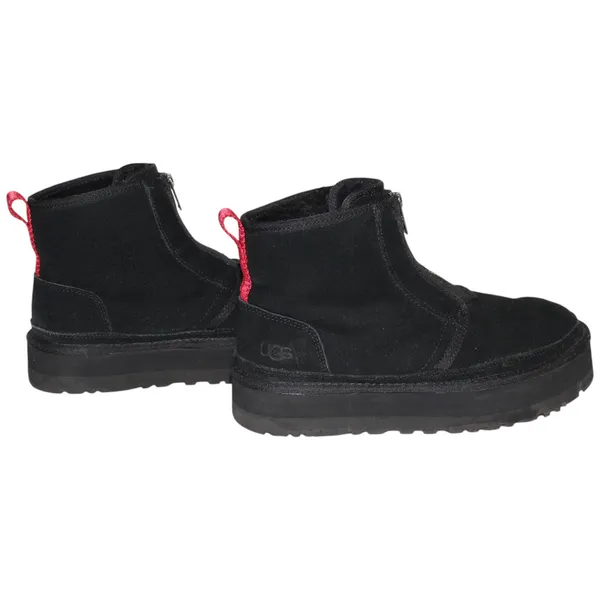 UGG Neumel Zip Platform Booties Black Red Size 9 - Image 6