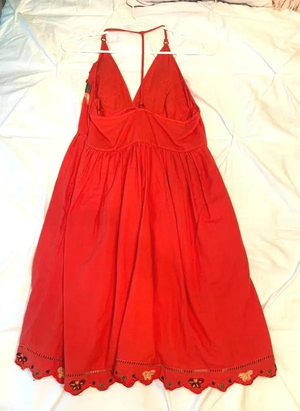 Embroidered Sun Dress - Image 4