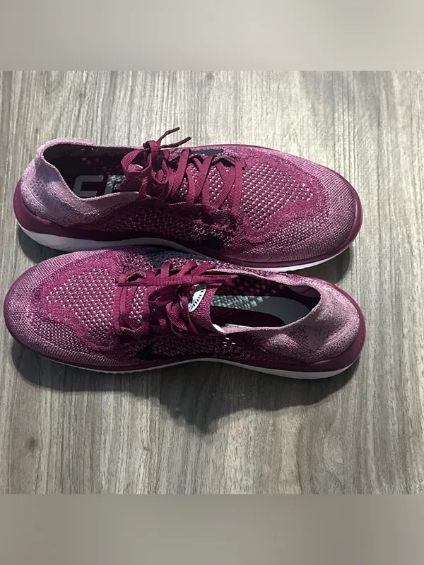 Nike Free Flyknit Pinkberry Sneakers Women’s Size 12 Stretch Running Shoes. - Image 5