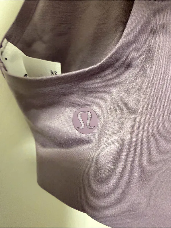 Lululemon Wundermost Ultra-Soft Nulu Scoop-Neck Spaghetti-Strap Purple Ash 8 - Image 5