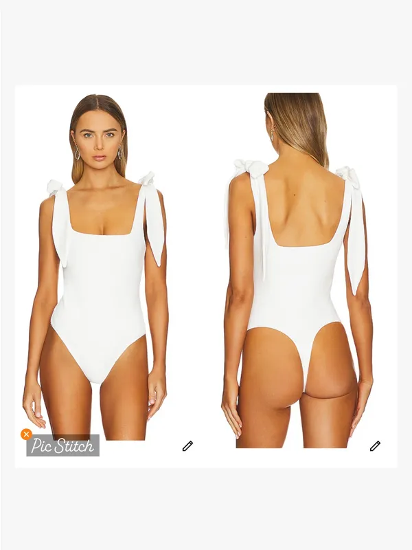 Show Me Your Mumu Gidget Bodysuit White - Image 2