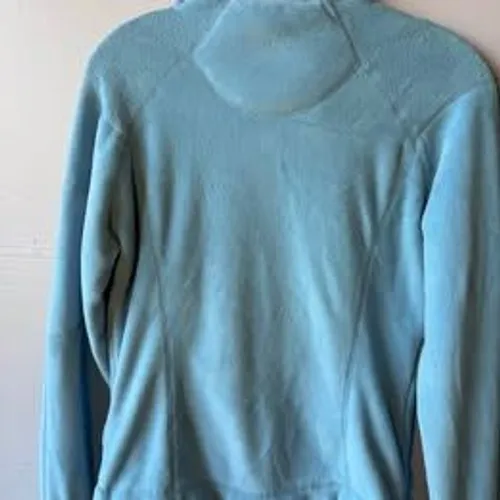 Mountain Hardwear Monkey Woman Fleece Jacket Blue Full Zip Small High Loft - Image 5