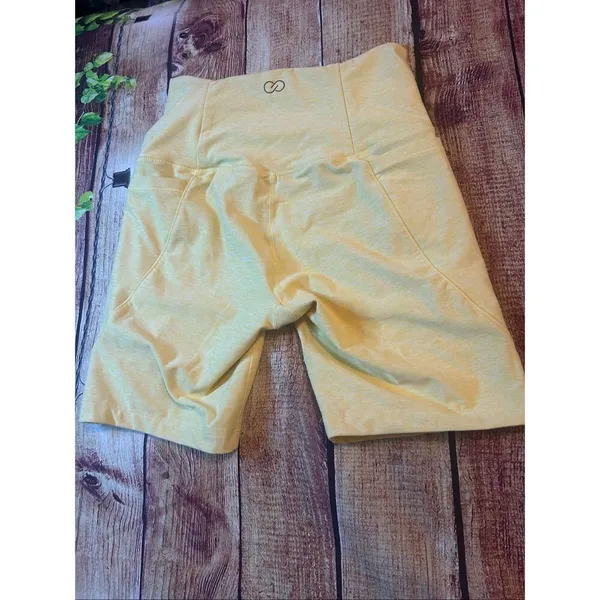 Calia Yellow Bike Short Size S Yellow - Image 5